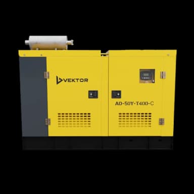 Дизельный генератор Vektor AD-50Y-T400 в шумозащитном кожухе — фото 1
