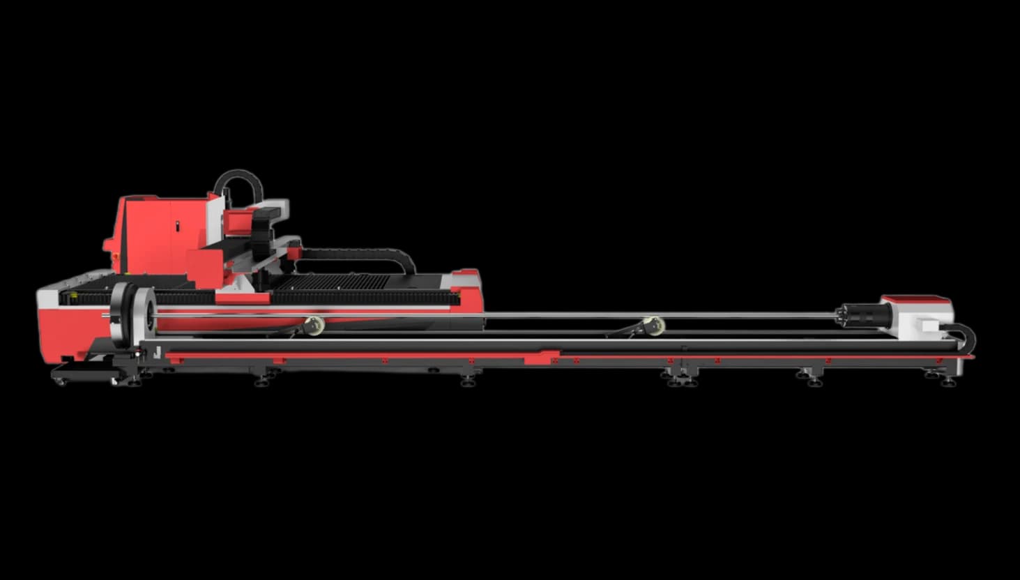 Оптоволоконный лазер с модулем резки трубы MetMachine LCM-3015B6 Master 3000W — фото 7