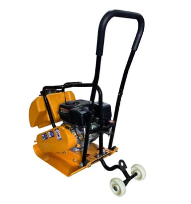 Виброплита 55 кг, 15кН (Loncin), бак, колесный комплект TOR C-60 — фото 4